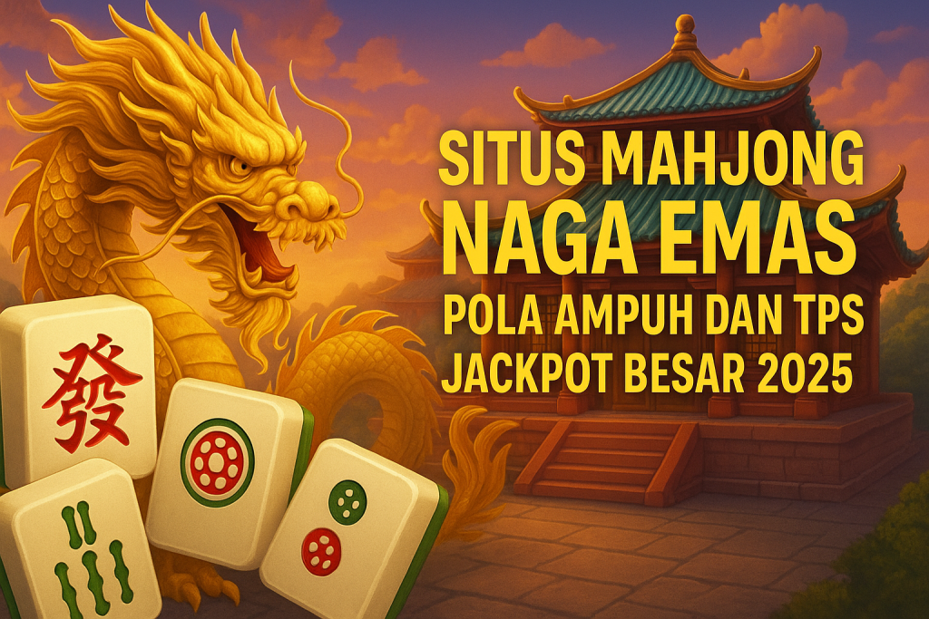 Situs Mahjong Naga Emas: Pola Ampuh dan Tips Jackpot Besar 2025