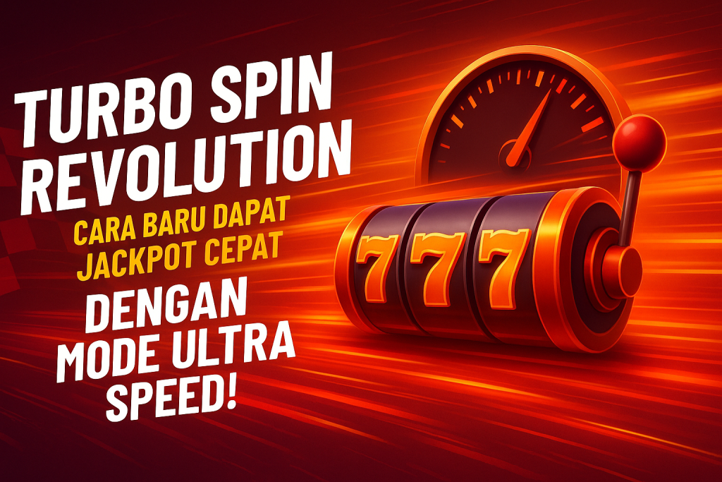 Turbo Spin Revolution: Cara Baru Dapat Jackpot Cepat dengan Mode Ultra Speed!