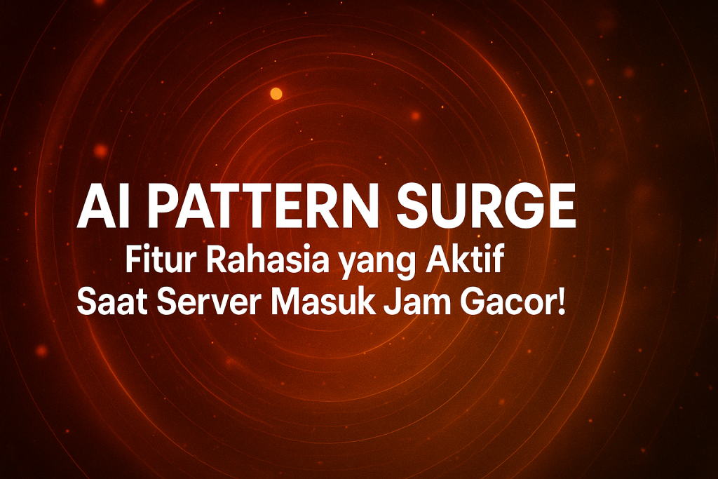AI Pattern Surge: Fitur Rahasia yang Aktif Saat Server Masuk Jam Gacor!