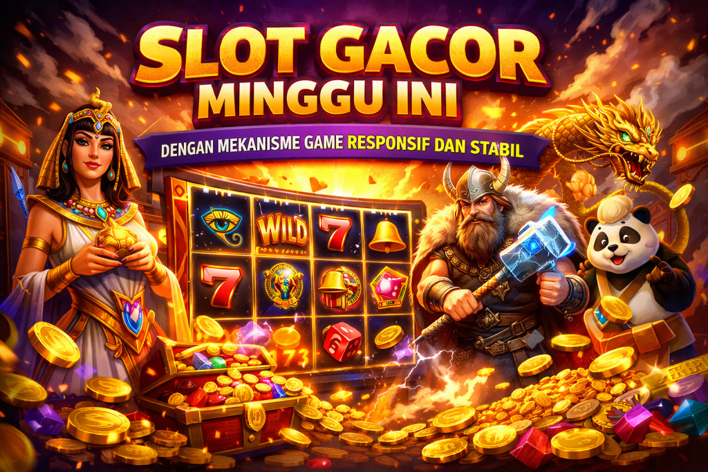 Slot Gacor Minggu Ini dengan Mekanisme Game Responsif dan Stabil